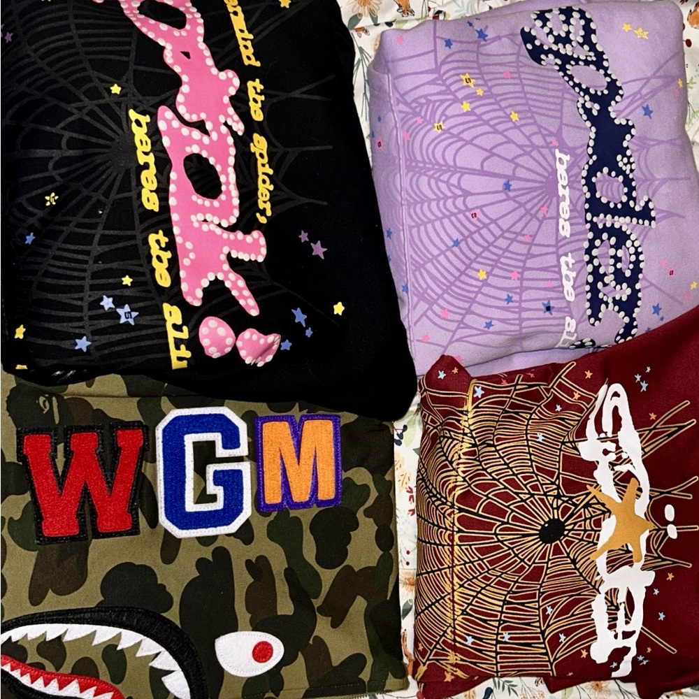 Colorful Graphic Hoodies and Sweatshirts
